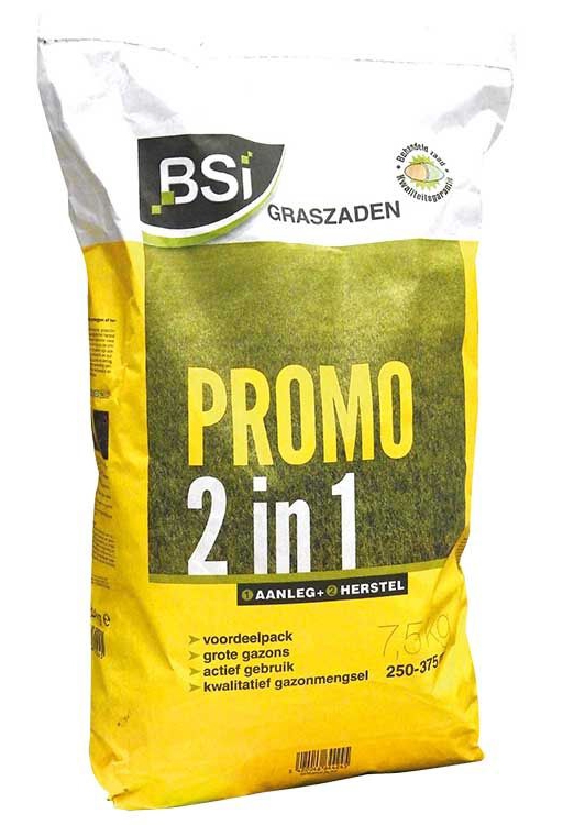 Graszaad promo 2 in 1 Aanleg + Herstel 375 m²