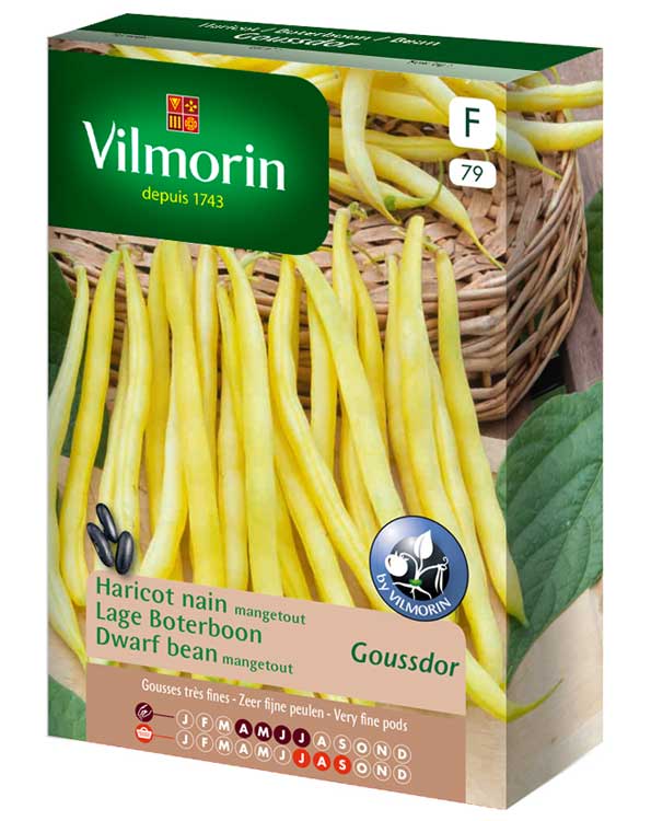 Gele prinsessenbonen Goussdor boterboontjes 125g 