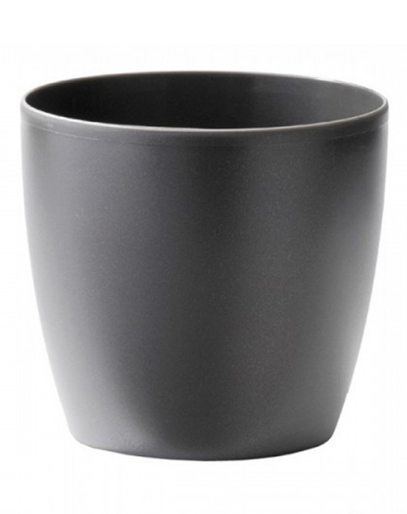 Elho Brussels Rond 20cm mat antraciet 