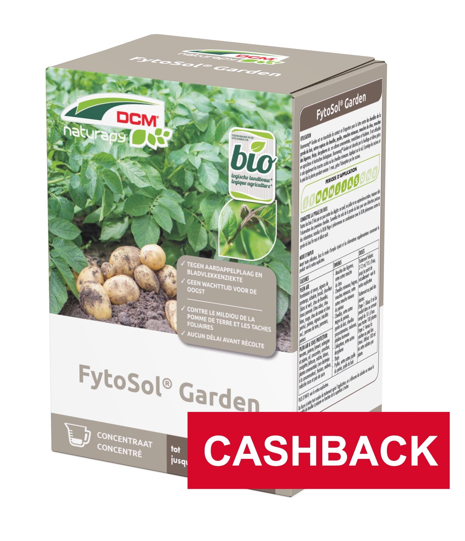 Aardappelziekte biologisch bestrijden met Fytosol Garden