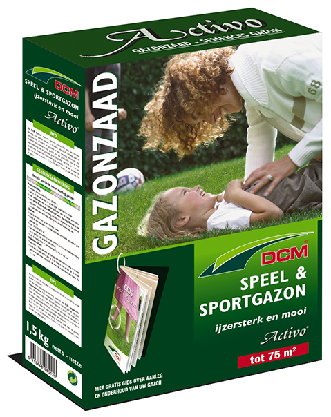 DCM Activo graszaad speel en sport 75 m²