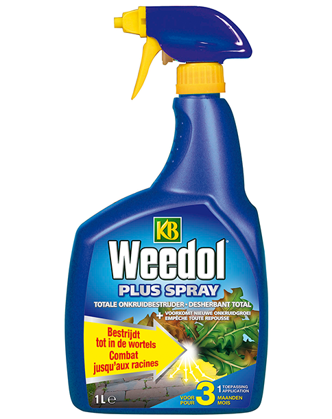 KB Weedol Plus spray onkruidverdelger 1L