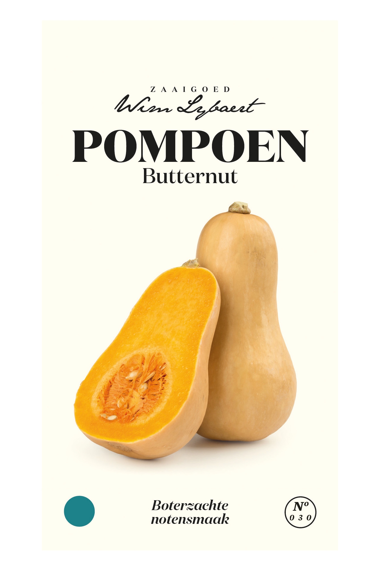 Wim Lybaert zaden Pompoen Butternut