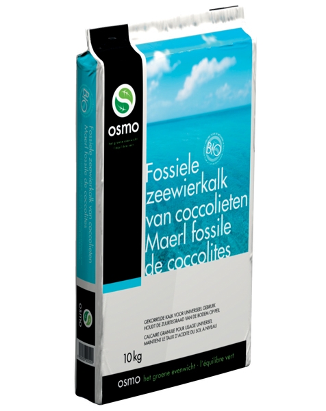 Osmo Fossiele Zeewierkalk van Coccolieten Korrel 10 kg