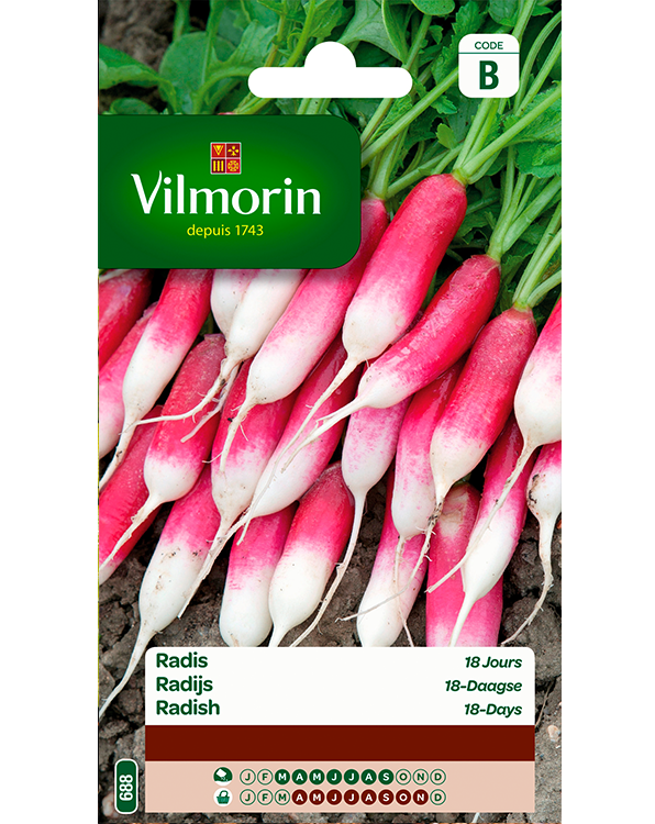 Vilmorin Radijs zaden 18-daagse 10g