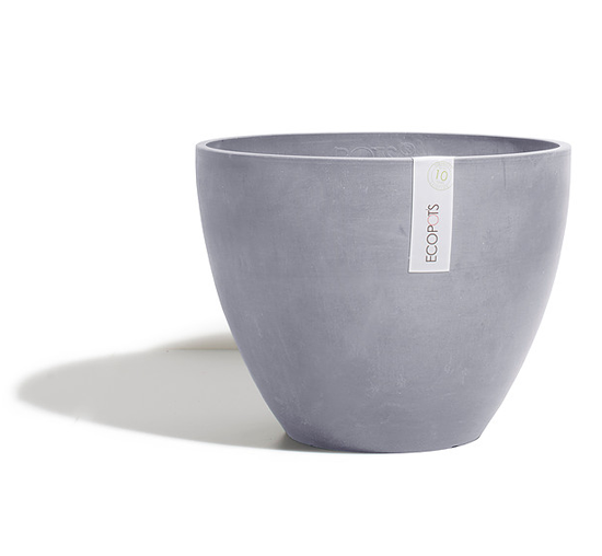 Ecopot's Antwerp Rond Egg Bluestone 40x31cm
