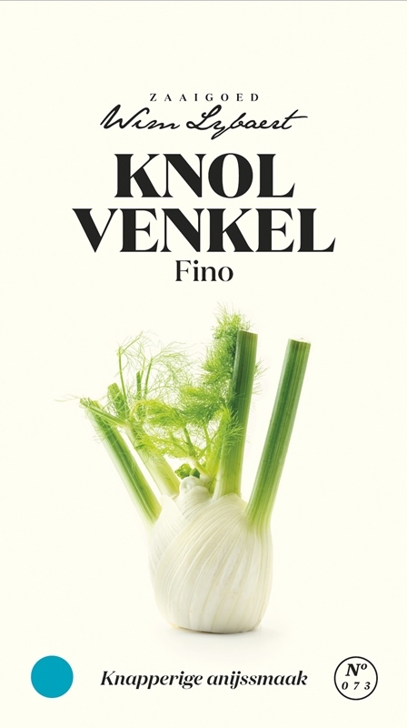 Wim Lybaert knolvenkel zaden: Fino - Zaden voor knapperige knolvenkel met een heerlijke anijssmaak.
