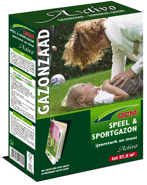 DCM Activo graszaad speel en sport 37,50 m²