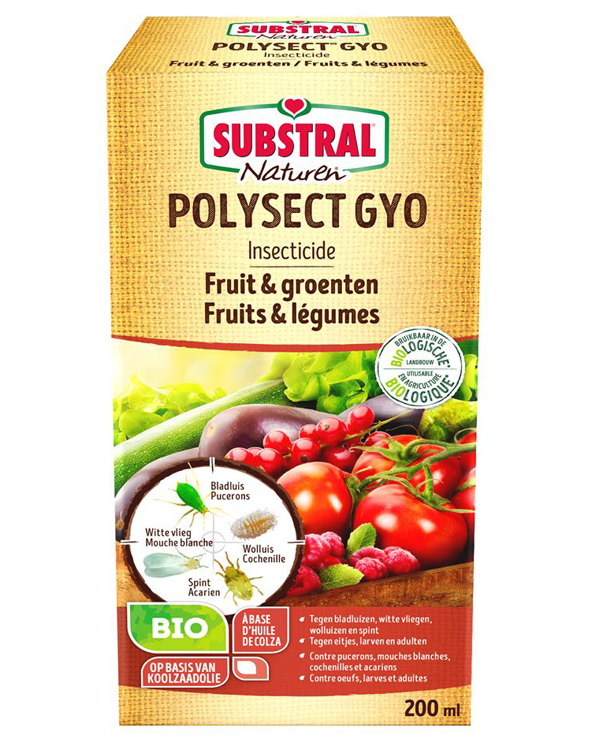 Insecten bestrijden in moestuin met bio insecticide 200ml