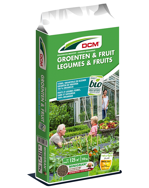 DCM Meststof voor groenten en fruit 125 m²