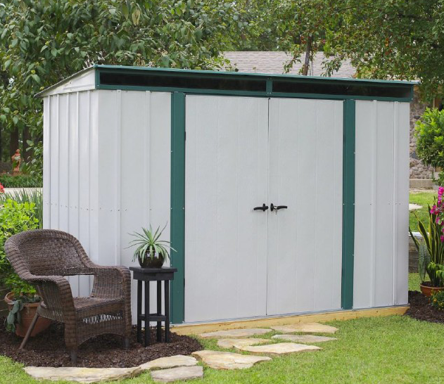 Arrow Metalen tuinhuis Euro Lite Pent 314x130x201cm 