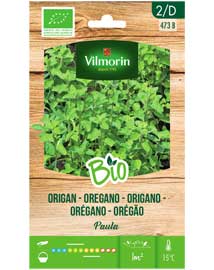 Bio kruiden zaden Oregano Paula 0,5g