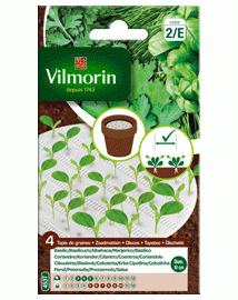 Vilmorin Zaadmat 4 kruiden 10cm