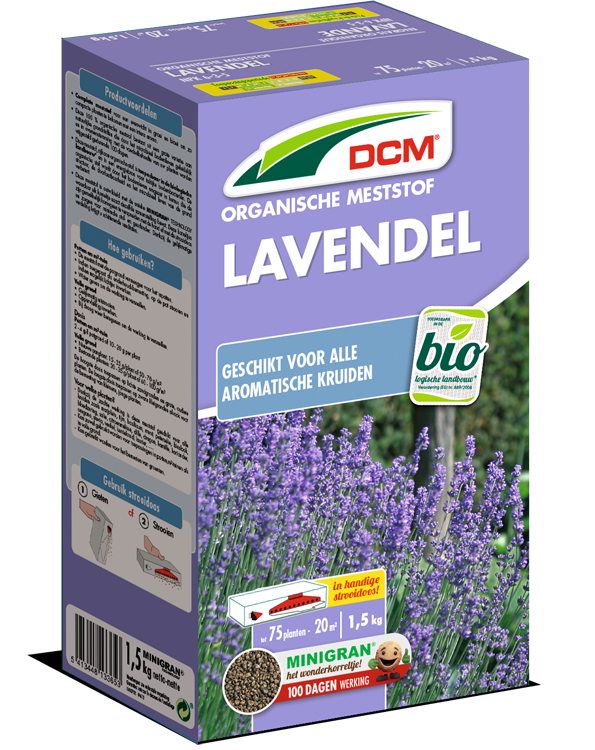 DCM Meststof Lavendel & Kruiden 20 m²
