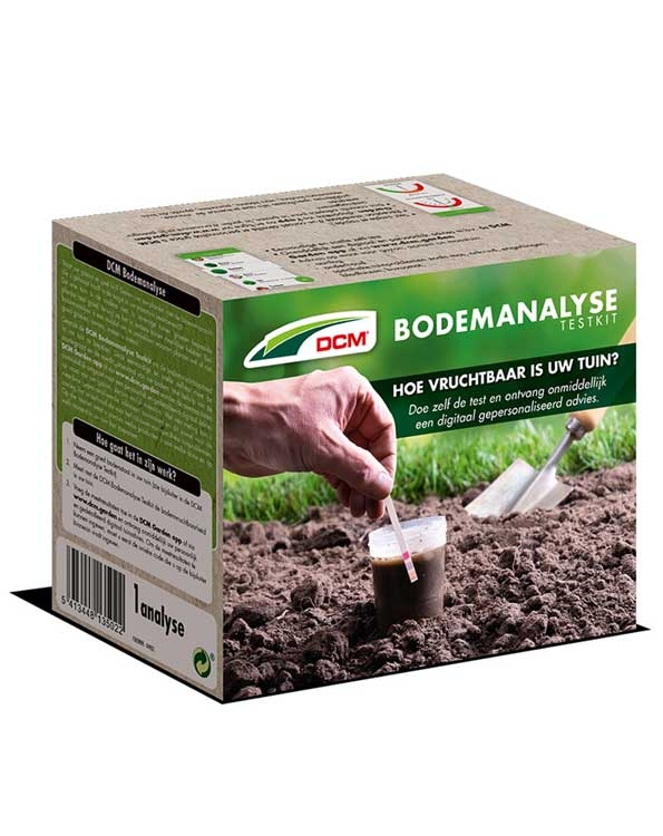 DCM Bodemanalyse test kit voor gazon, siertuin en moestuin