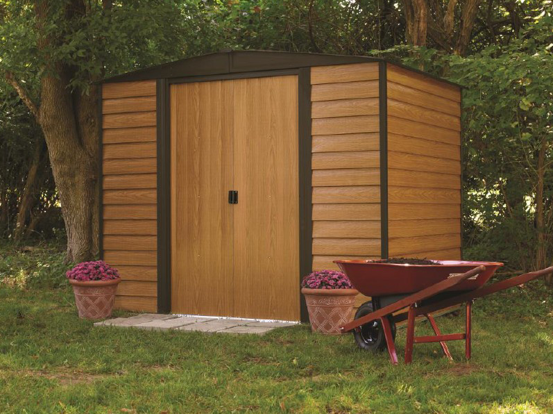 Arrow Metalen tuinhuis Euro Dallas 253x181x201 cm 