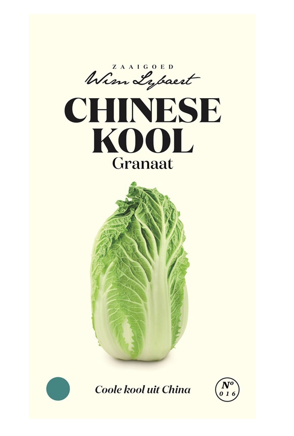 Wim Lybaert zaden Chinese Kool Granaat