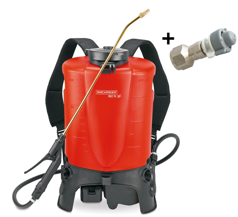 Birchmeier Elektrische Rugspuit voor Desinfectie