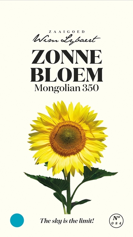 Wim Lybaert zonnebloemzaden: Mongolian 350 - Reuzenzonnebloem zaden voor een indrukwekkende bloemenzee in je tuin.