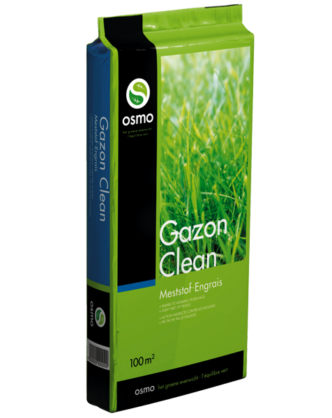 Osmo Gazon Clean gazonmest met indirecte werking tegen mos 10 Kg