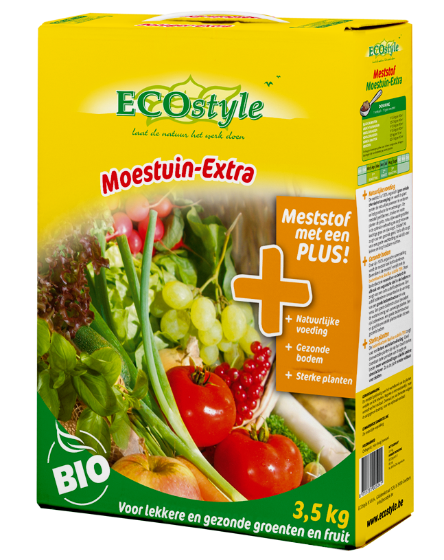 Ecostyle Moestuin extra moestuinmest 3,5 kg