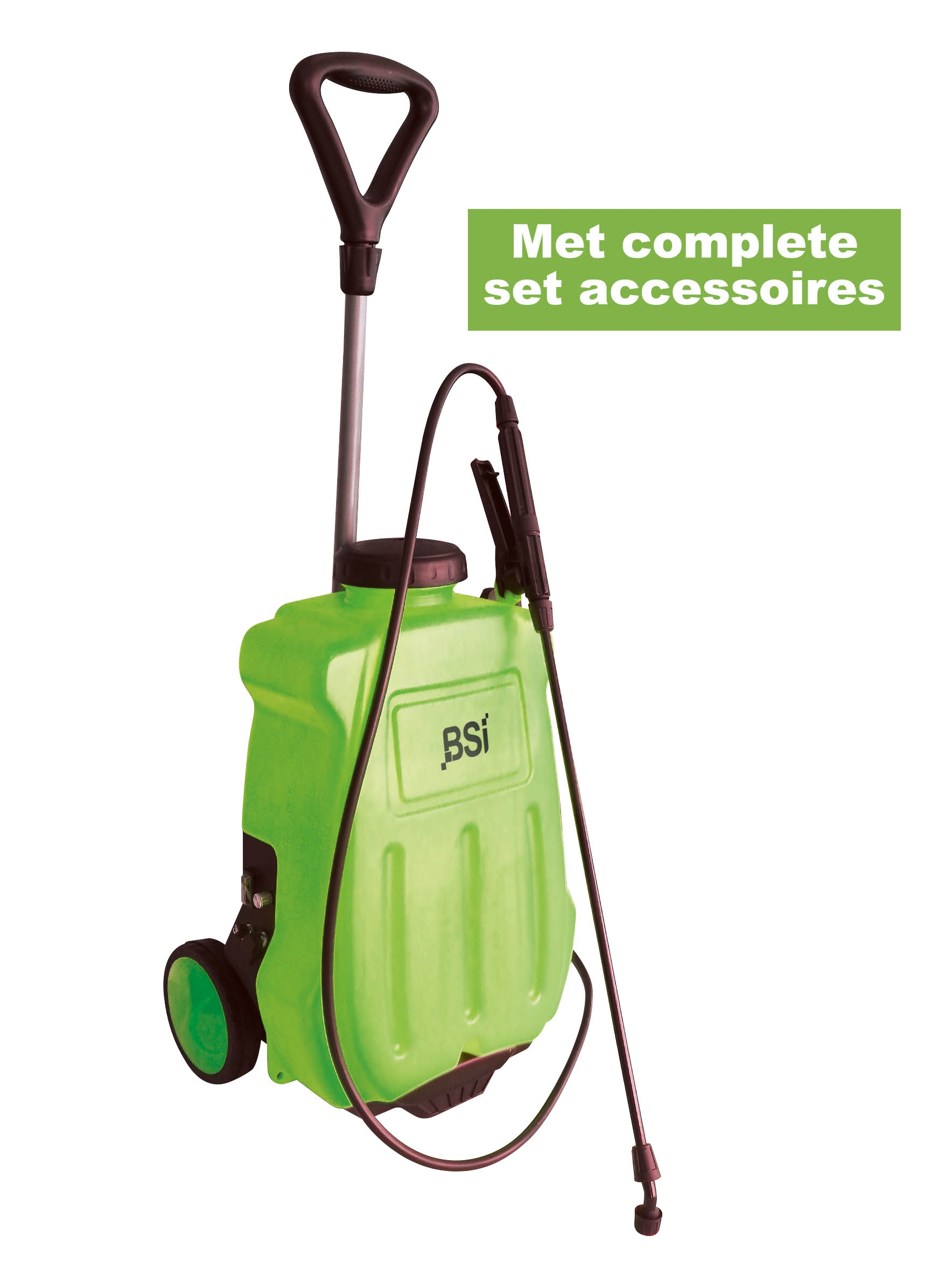 Druksproeier trolley met herlaadbare batterij Promopack