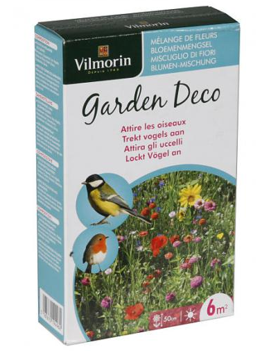 Garden Deco Bloemenmengsel vogels lokken