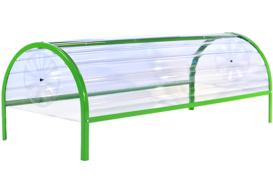 Mini Serre Vrolijke Longrow serre geel-groen