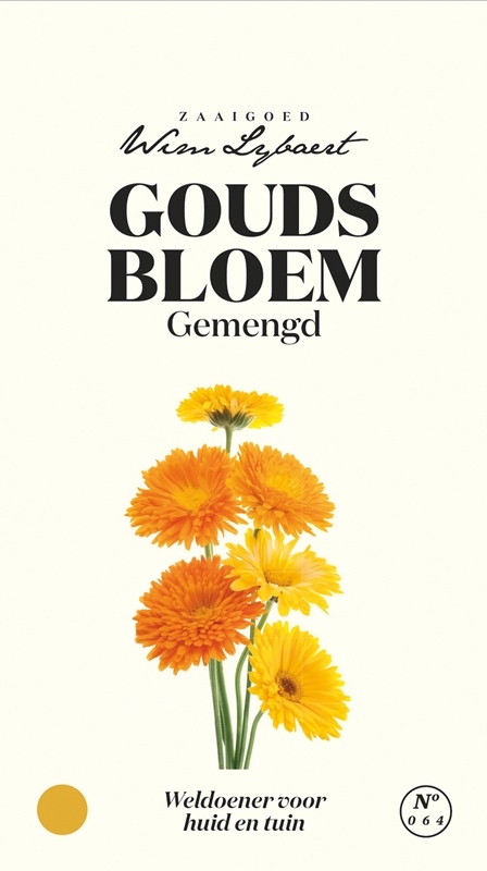 Wim Lybaert bloemzaden: Goudsbloem (gemengd) - Kleurrijke, eetbare bloemen voor een vrolijke moestuin en natuurlijke huidverzorging.