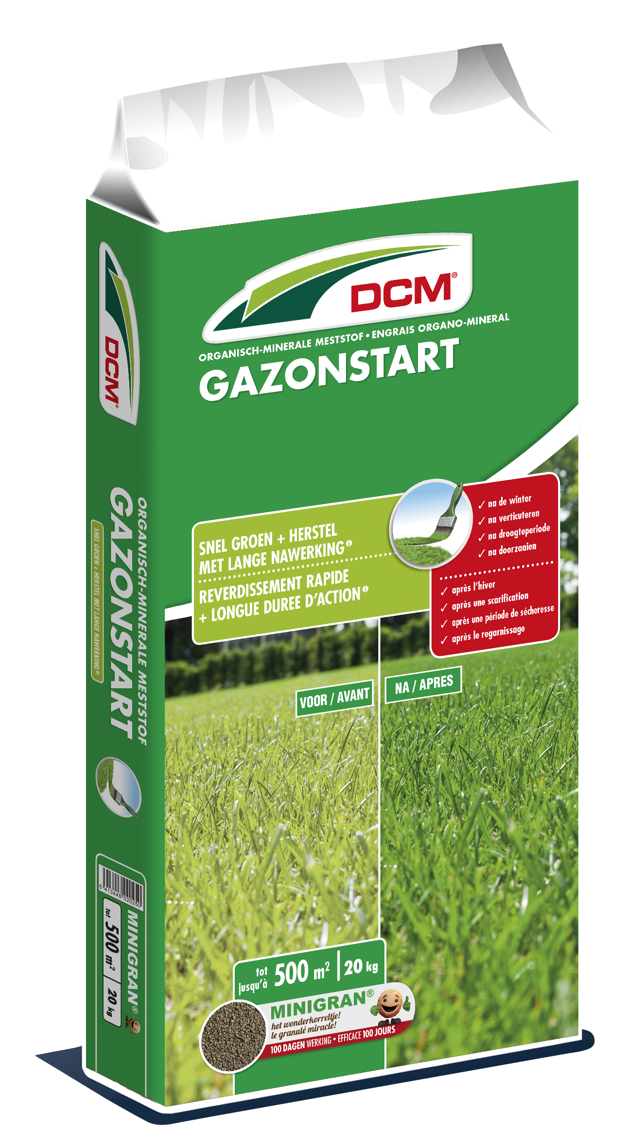 DCM Gazonstart gazon bemesten na verticuteren 500m²