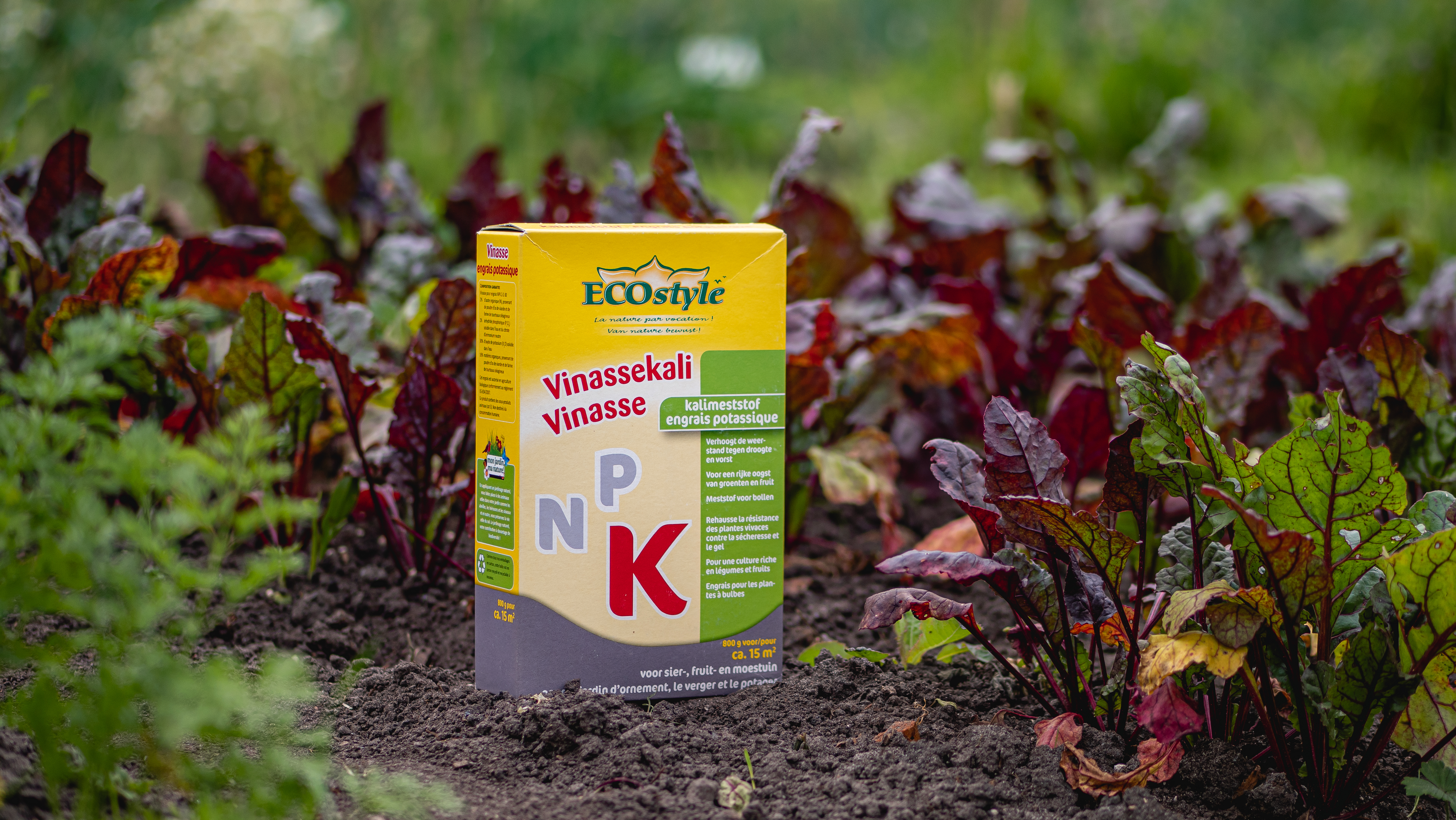 Ecostyle Vinassekali voor kaliumtekort - moestuin | 15m² 