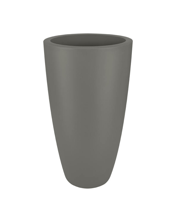 Elho Pure Round High 35cm Stone Grey