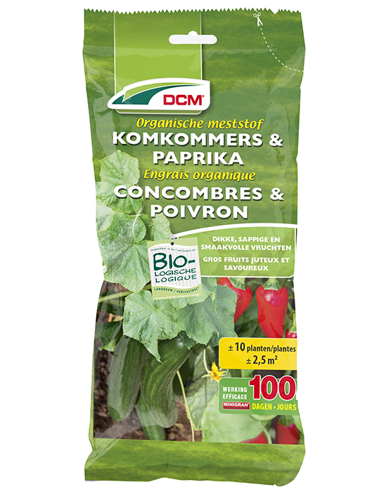 DCM Meststof Komkommers en paprika 200g