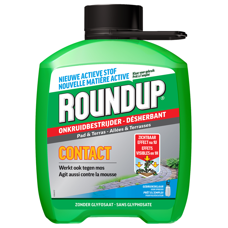 Roundup Onkruidbestrijder pad, terras en oprit. Navulling 2,5L