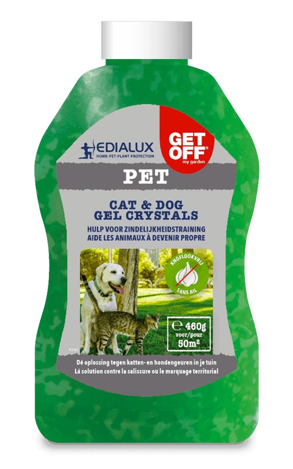 Hond zindelijk maken in tuin 50m²