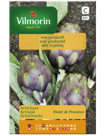 Vilmorin Zaden Artisjok Violet de Provence 2g