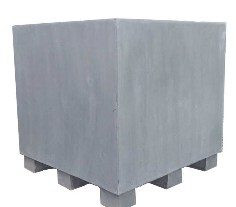 Fiberstone Jumbo pot op voetjes XXL