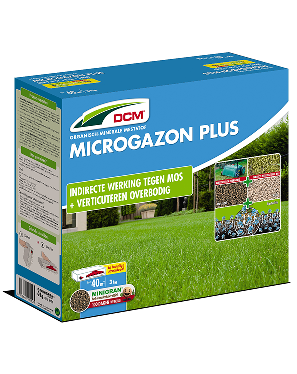 DCM Microgazon plus tegen mos en vilt 40m²