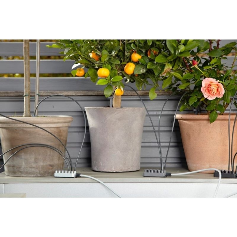 Gardena Micro-Drip System: Automatische bewatering voor potplanten en bloembakken, ideaal voor vakantie of dagelijks gebruik