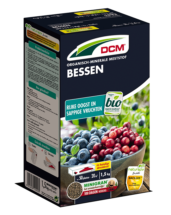 DCM Meststof voor bessen 20 m²