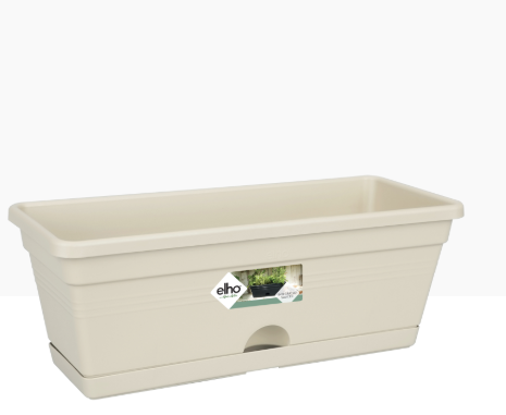 Elho Green Basics Trough 30cm Katoen wit