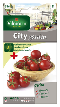 Vilmorin Zaden City Garden Kerstomaat + Groeibevorderaar