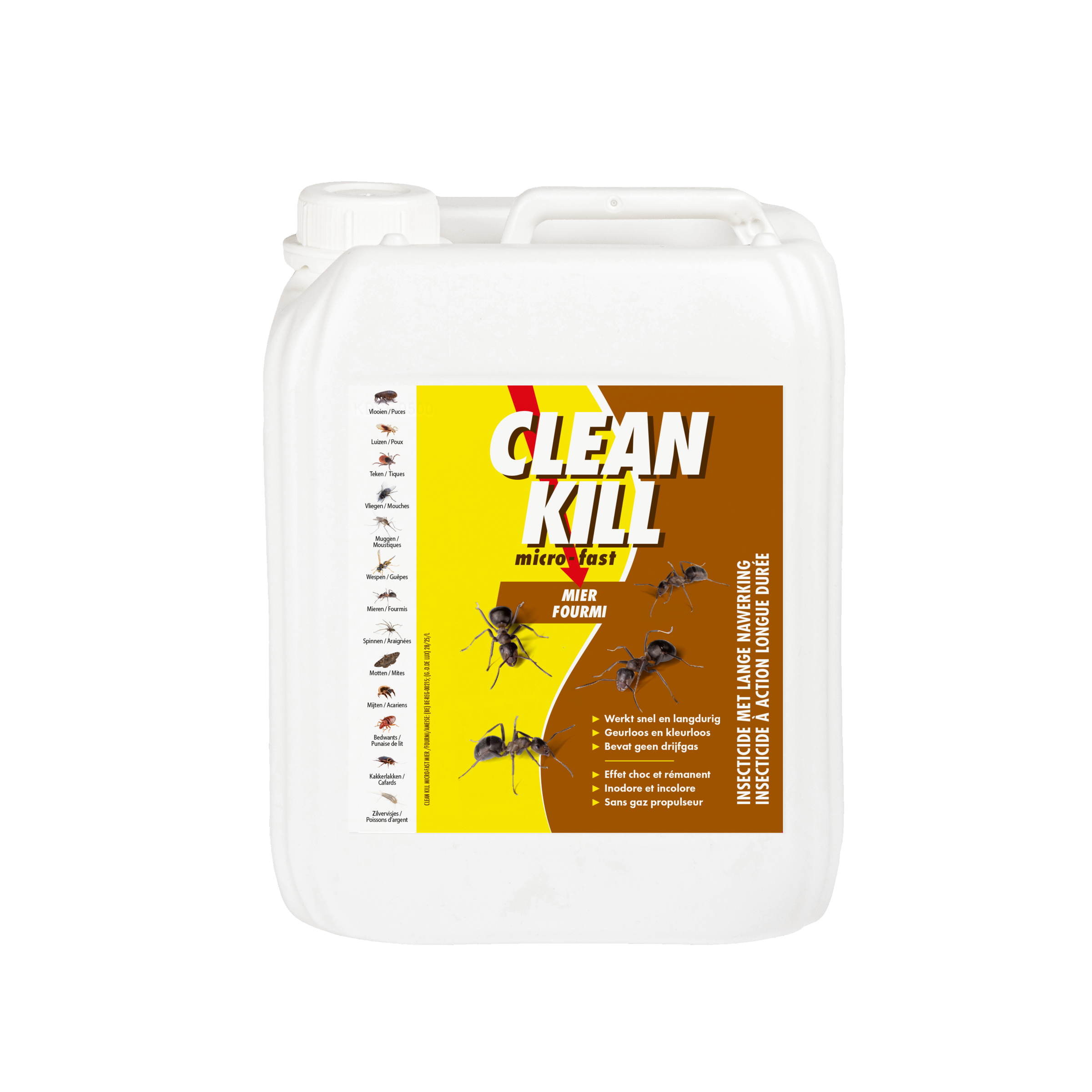 Mierennesten bestrijden in de tuin en huis 2,5L | Clean Kill (voorheen Bio Kill) 