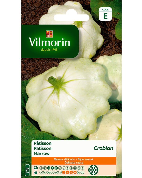 Vilmorin Patisson zaden Croblan 5g