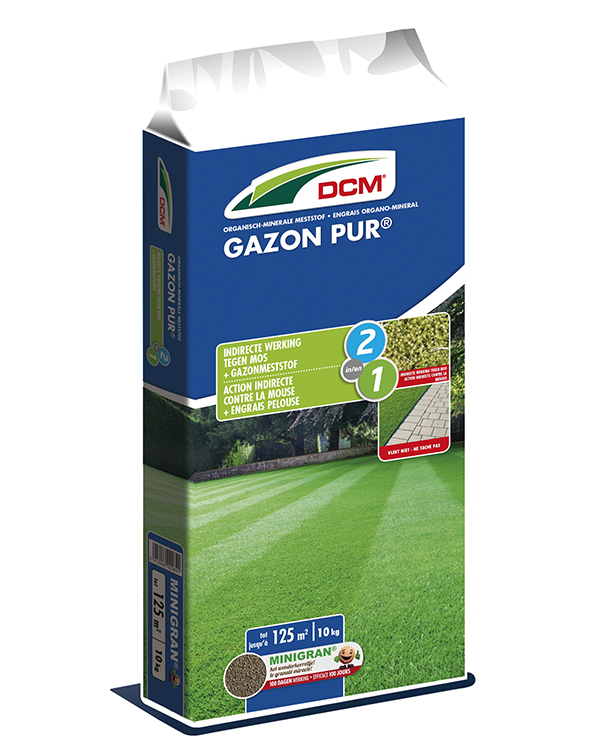 DCM Meststof Gazon Pur® tegen mos 125m²